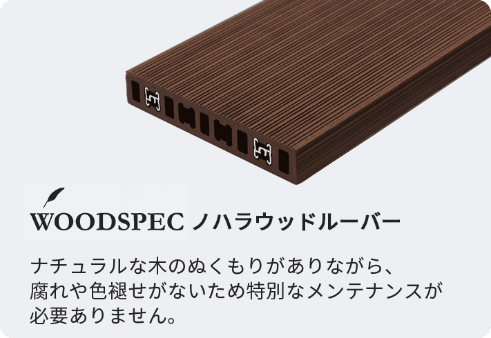 WOODSPEC フェザールーバー